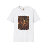 Christmas Eve Jesus Shirt | Jesus by the Fire with Sleeping Children Christian Tee | Joyful Jesus