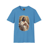 Faith Shirt | Jesus Telling Stories Christian T Shirt | Joyful Jesus