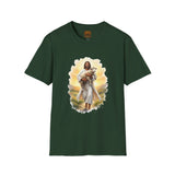 Lost Sheep Jesus Shirt, Good Shepherd Lamb Art, Christian Easter Faith Tee