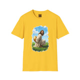 Jesus Easter Egg Shirt, Funny Christian Easter Art, Golden Egg Faith Tee