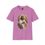 Faith Shirt | Jesus Telling Stories Christian T Shirt | Joyful Jesus