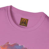 Religious Shirt | Jesus on the Beach at Sunset Christian T Shirt | Joyful Jesus