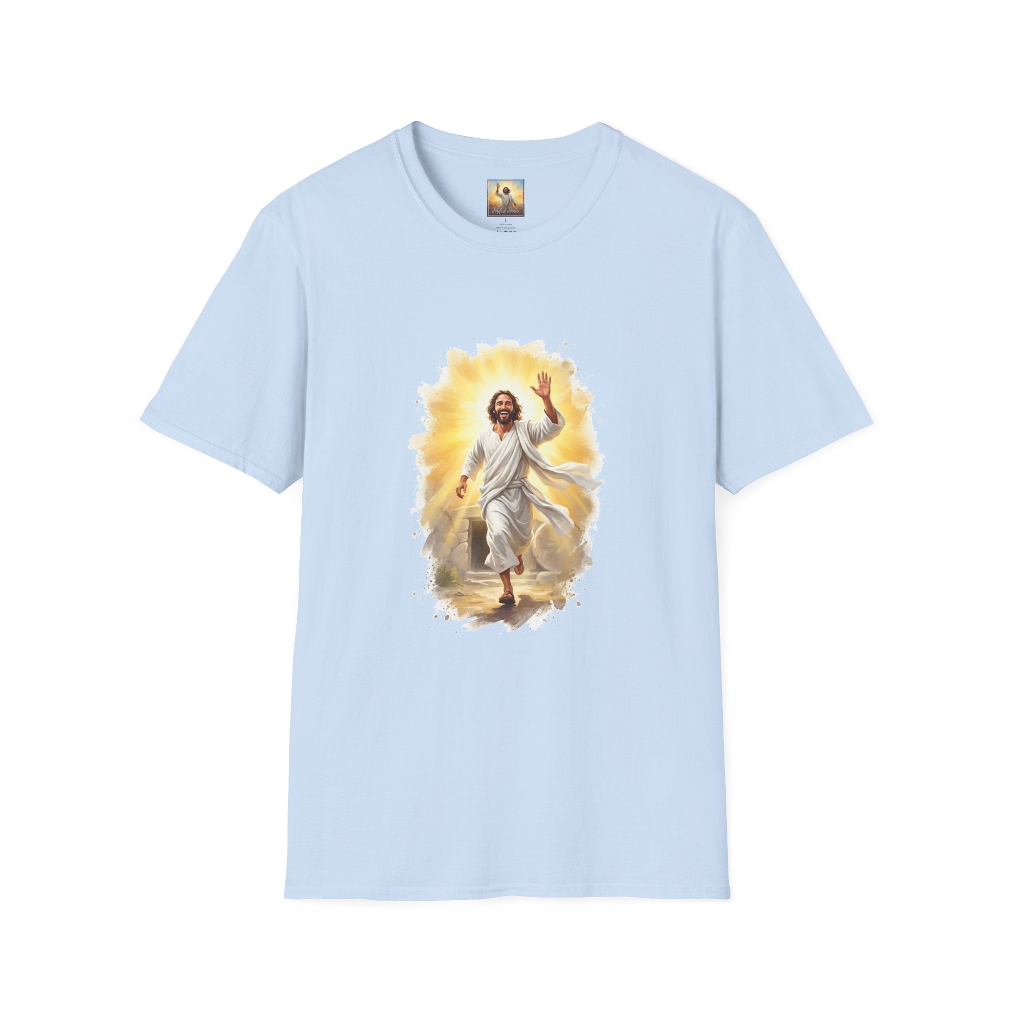 Jesus Shirt | He Is Risen Christian T Shirt | Joyful Jesus