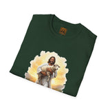 Lost Sheep Jesus Shirt, Good Shepherd Lamb Art, Christian Easter Faith Tee