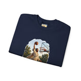 Jesus Dunking Sweatshirt | Jesus Slam Dunk Funny Christian Basketball Crewneck Sweatshirt | Joyful Jesus