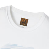 Jesus Shirt | Skiing Jesus Christian Apparel | Joyful Jesus Faith Shirt