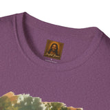Funny Jesus Shirt | Jesus Playing with Puppies Christian T Shirt | Joyful Jesus
