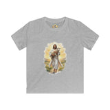 Kids Jesus Shirt | Lost Sheep Good Shepherd Christian Kids T Shirt | Joyful Jesus