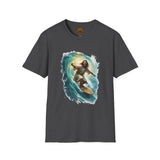 Jesus Shirt | Surfing Jesus Funny Christian T Shirt | Joyful Jesus