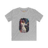 Kids Jesus Shirt | Jesus Singing at a Concert Christian Kids T Shirt | Joyful Jesus