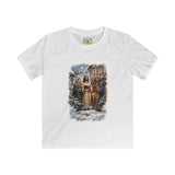 Kids Jesus Caroling Shirt | Jesus Singing Christmas Carols Christian Christmas Kids T Shirt | Joyful Jesus