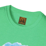 Jesus Easter Egg Roll Shirt, Kids and Jesus Spring Art, Christian Family Tee