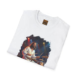 God Shirt | Jesus Playing Drums at Concert Christian T Shirt | Joyful Jesus