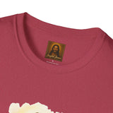 Lost Sheep Jesus Shirt, Good Shepherd Lamb Art, Christian Easter Faith Tee