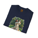 God Shirt | Jesus Playing Golf Christian T Shirt | Faith Apparel