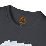 Jesus Shirt | Skiing Jesus Christian Apparel | Joyful Jesus Faith Shirt