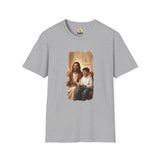 Christian T Shirt | Jesus Playing Video Games Funny Jesus Shirt | Joyful Jesus