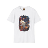 God Shirt | Jesus Playing Drums at Concert Christian T Shirt | Joyful Jesus