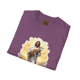 Lost Sheep Jesus Shirt, Good Shepherd Lamb Art, Christian Easter Faith Tee