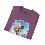 God Shirt | Jesus Snowboarding Christian T Shirt | Joyful Jesus Faith Apparel