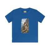 Kids God Shirt | Jesus Hiking Mountain Christian Kids T Shirt | Faith Apparel