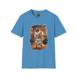 Funny Jesus Shirt | Jesus Lifting Weights Christian T Shirt | Faith Apparel