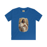 Kids Faith Shirt | Jesus Telling Stories Christian Kids T Shirt | Joyful Jesus