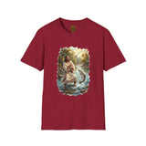 Jesus Shirt | Fly Fishing Jesus Christian Shirt | Joyful Jesus God Shirt