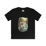 Kids Jesus Shirt | Fly Fishing Jesus Christian Kids T Shirt | Joyful Jesus God Shirt