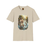 Jesus Shirt | Fly Fishing Jesus Christian Shirt | Joyful Jesus God Shirt