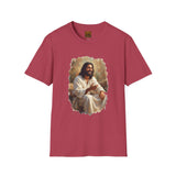 Faith Shirt | Jesus Telling Stories Christian T Shirt | Joyful Jesus