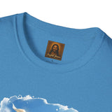God Shirt | Jesus Snowboarding Christian T Shirt | Joyful Jesus Faith Apparel