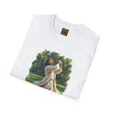 God Shirt | Jesus Playing Golf Christian T Shirt | Faith Apparel
