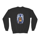 Kids Christian Sweatshirt | The Kingdom is Within God Kids Crewneck Sweatshirt | Joyful Jesus Faith Apparel