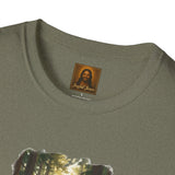 Religious Shirt | Jesus Walking in the Woods Christian T Shirt | Faith Shirt