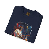 God Shirt | Jesus Playing Drums at Concert Christian T Shirt | Joyful Jesus