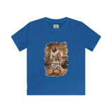 Kids Funny Jesus Shirt | Jesus Lifting Weights Christian Kids T Shirt | Faith Apparel