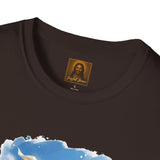 God Shirt | Jesus Snowboarding Christian T Shirt | Joyful Jesus Faith Apparel