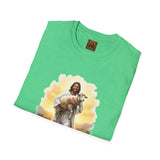 Lost Sheep Jesus Shirt, Good Shepherd Lamb Art, Christian Easter Faith Tee
