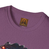 God Shirt | Jesus Playing Drums at Concert Christian T Shirt | Joyful Jesus