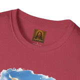 God Shirt | Jesus Snowboarding Christian T Shirt | Joyful Jesus Faith Apparel