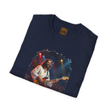 Christian T Shirt | Jesus Playing Bass at Concert | Joyful Jesus God Shirt