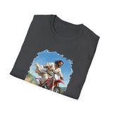 Funny Jesus Shirt | Jesus on a Dirtbike Christian T Shirt | Joyful Jesus