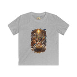 Kids Nativity Shirt | Joyful Nativity Scene with Wise Men Christian Christmas Kids T Shirt | Joyful Jesus