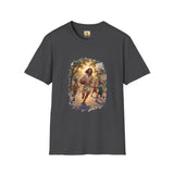 Jesus Basketball Shirt | Jesus Playing Basketball with Kids Christian T Shirt | Joyful Jesus