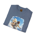 God Shirt | Jesus Snowboarding Christian T Shirt | Joyful Jesus Faith Apparel