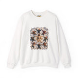 Christmas Jesus Sweatshirt | Snow Angels with Jesus Christian Crewneck Sweatshirt | Joyful Jesus