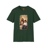 Christian T Shirt | Jesus Playing Video Games Funny Jesus Shirt | Joyful Jesus
