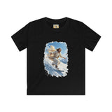 Kids God Shirt | Jesus Snowboarding Christian Kids T Shirt | Joyful Jesus Faith Apparel