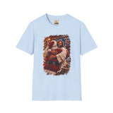 Jesus Hugging Santa Shirt | Funny Christian Christmas T Shirt | Joyful Jesus